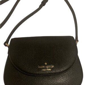 Kate Spade Textured Black Crossbody Bag
